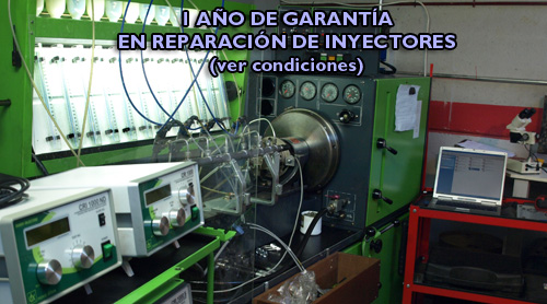 Banco de inyectores common rail